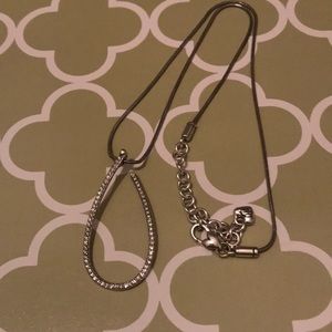 Brighton silver necklace.